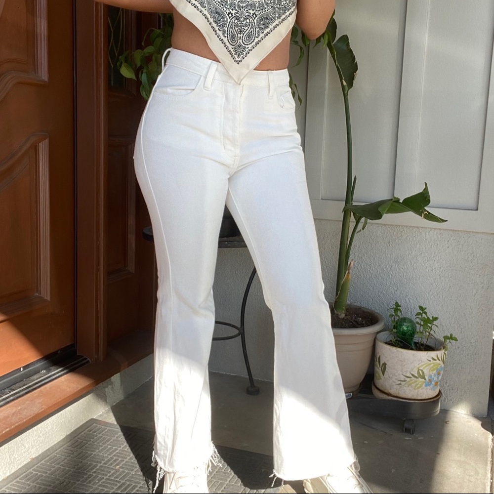 Princess Polly faye white jeans